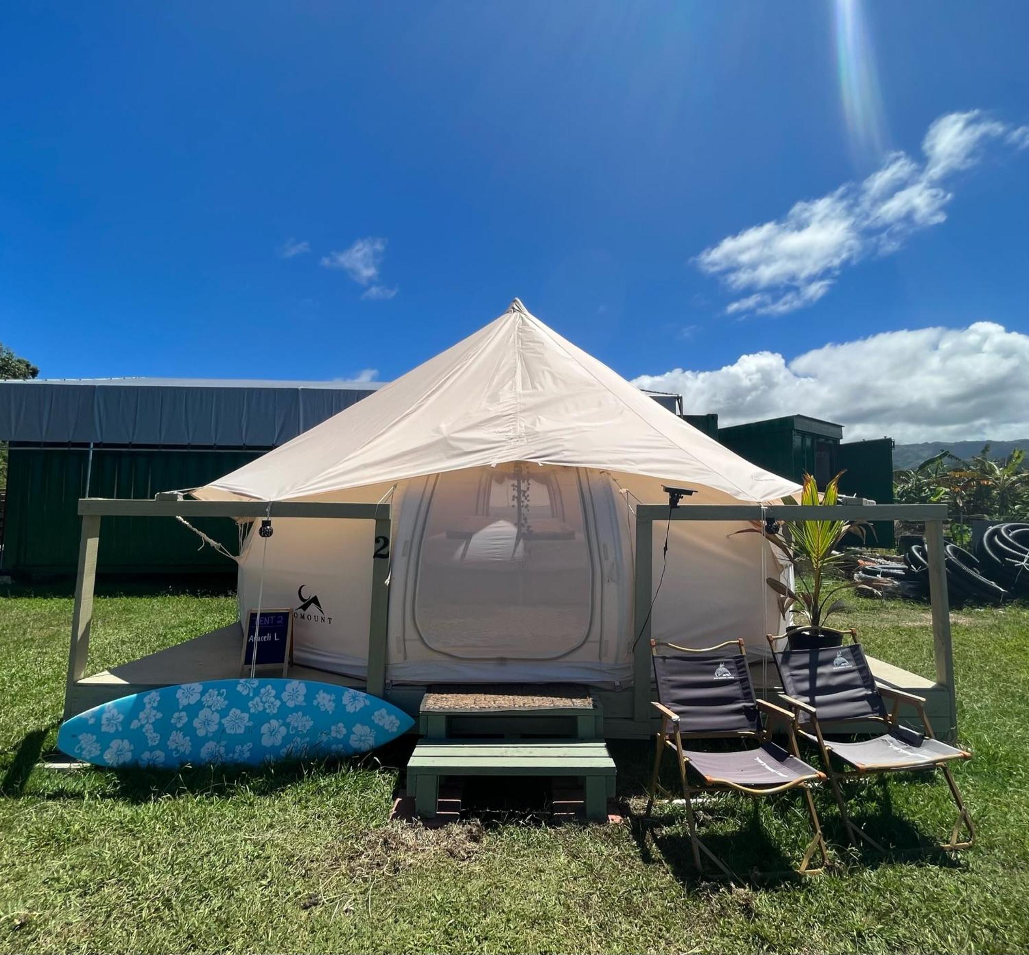 North Shore Glamping Camping Laie, Oahu, Hawaii Esterno foto